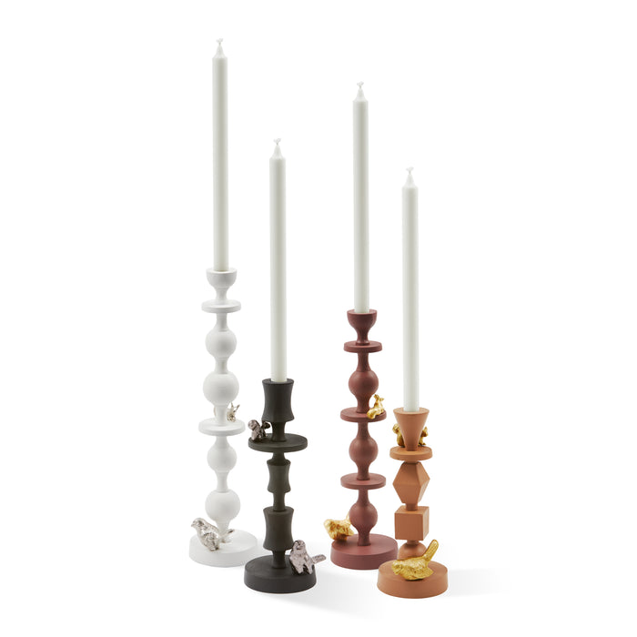 POLSPOTTEN Climbing Pole Kandelaar M - Zwart