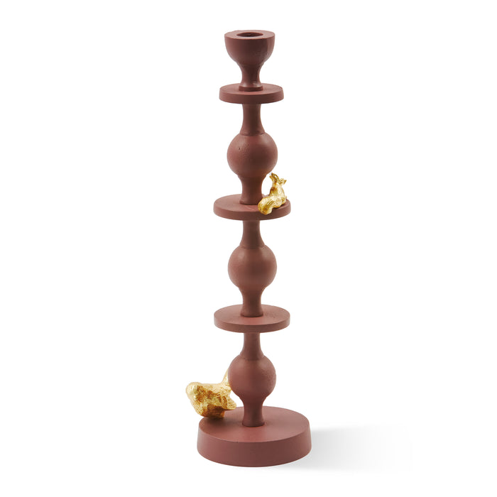 POLSPOTTEN Climbing Pole Kandelaar L - Donkerpaars