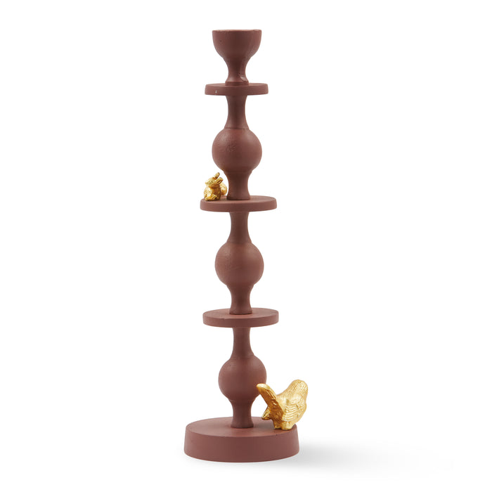 POLSPOTTEN Climbing Pole Kandelaar L - Donkerpaars