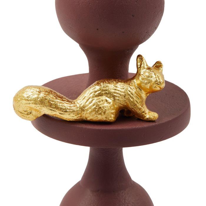 POLSPOTTEN Climbing Pole Kandelaar L - Donkerpaars