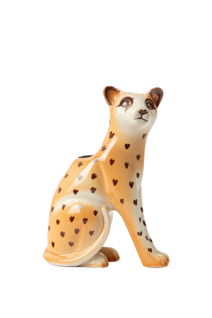 Sissy-Boy Leopard kandelaar