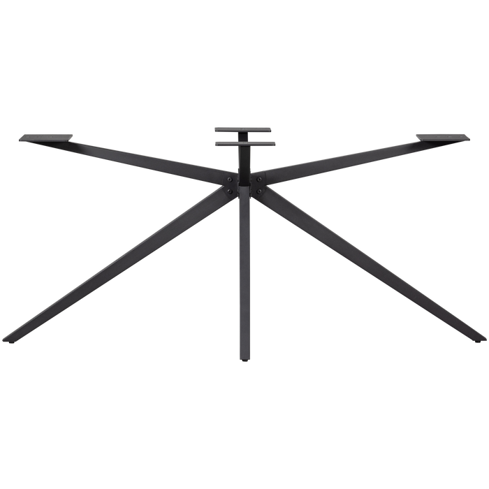 WOOOD Holland Kruispoot Xl - Metaal - Zwart - 72x170x80