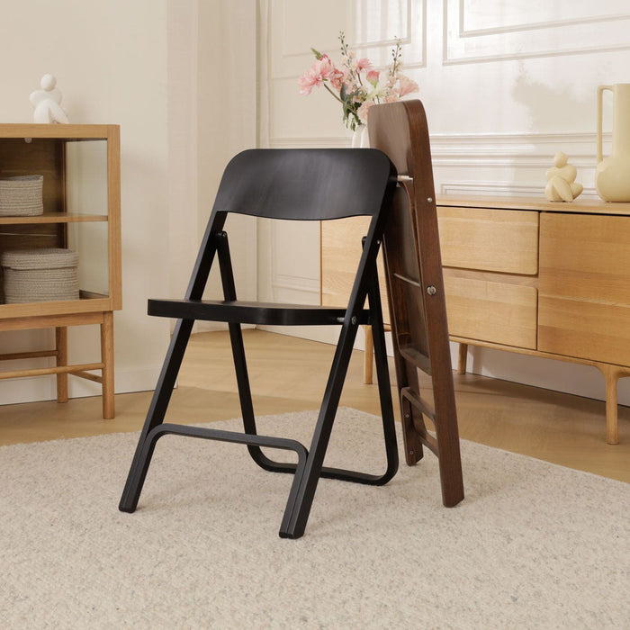 Fameg Flip Houten Klapstoel Walnoot