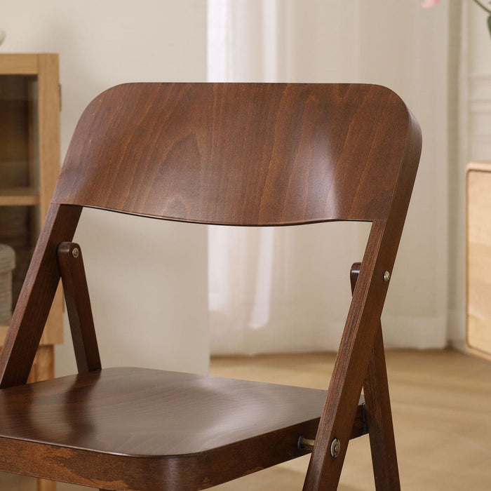 Fameg Flip Houten Klapstoel Walnoot