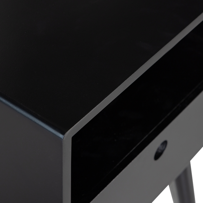 WOOOD Ozzy Nachtkastje Hout Zwart 53x36x30