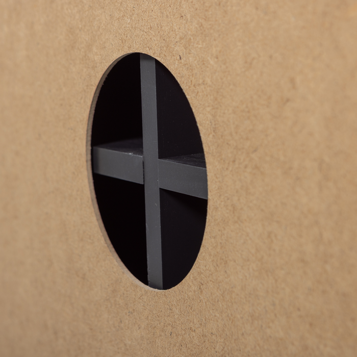 WOOOD Gunnar Tv Meubel - Grenenhout - Matzwart - 56x154x44