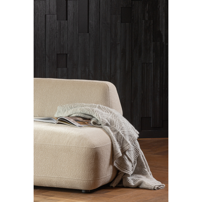 WOOOD Sterck Fauteuil - Polyester - Zand - 118x102x41