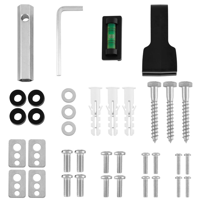 tectake® TV-muurbeugel kantelbaar, draaibaar voor 26-75", tot 50kg