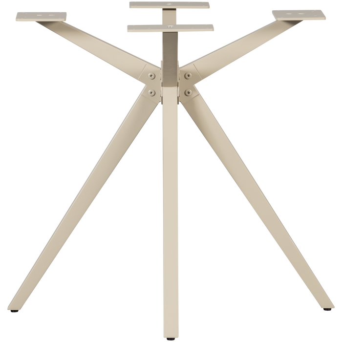 WOOOD Holland Kruispoot - Metaal - Dakargrau - 72x80x80