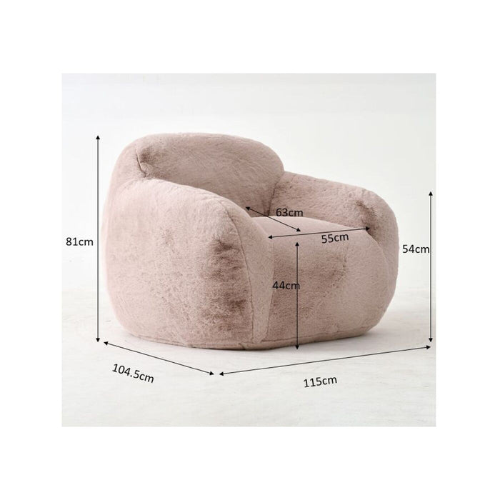 Fauteuil Mika 115cm groen olijf Kare Design