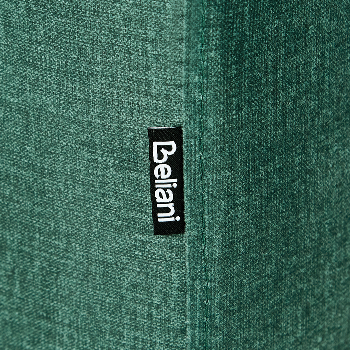 Beliani - BYSKE - Driezitsbank - Groen - Polyester