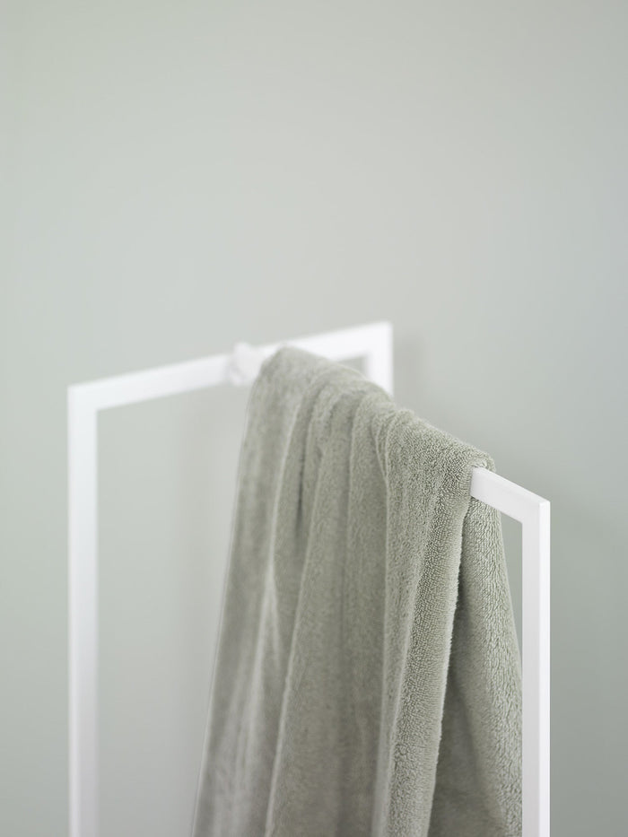 London Handdoek Thyme | Groen | Katoen