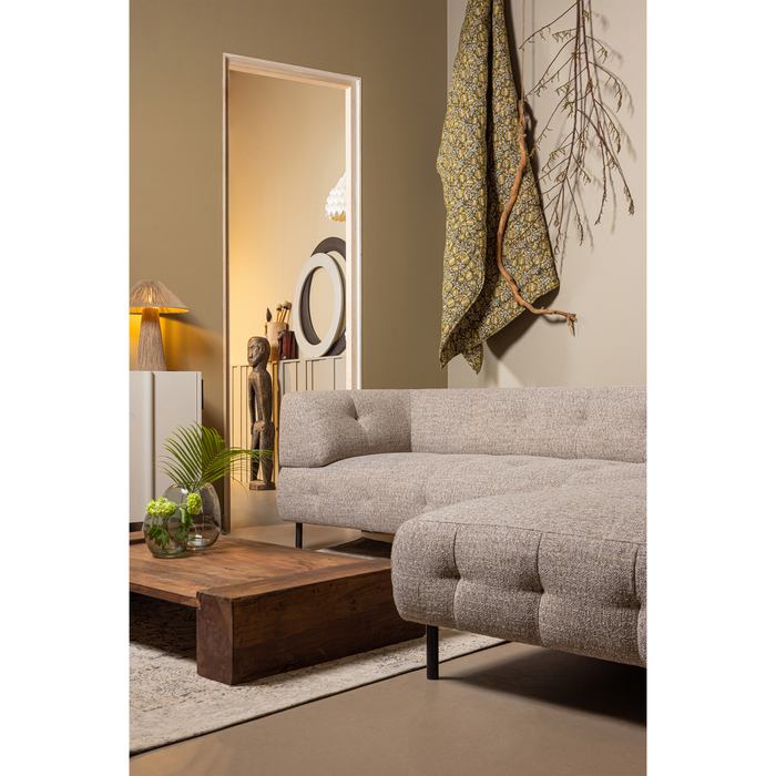 WOOOD Cuno Salontafel - Hout - Donkerbruin - 30x70x120