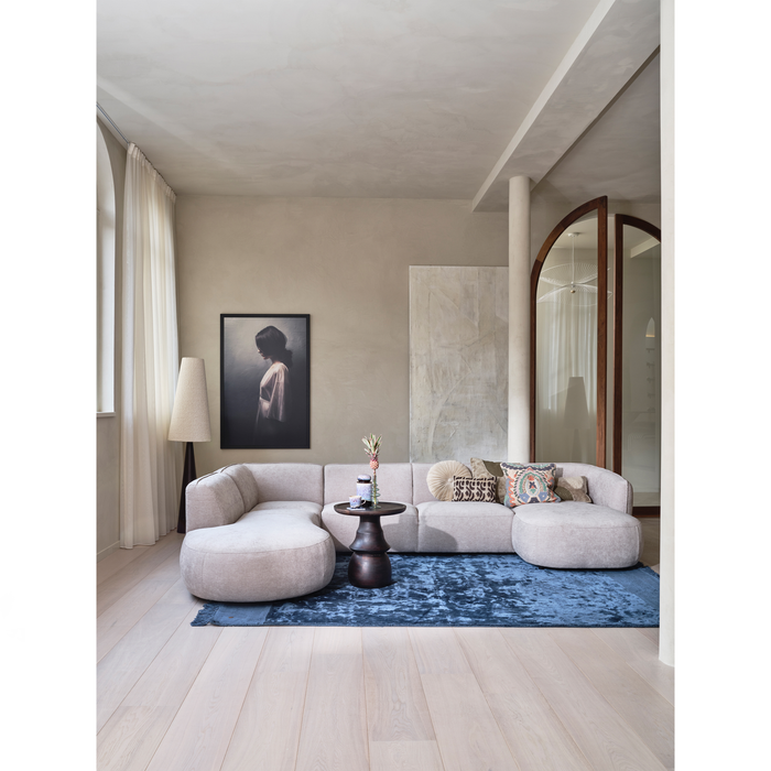 WOOOD Broad Bijzettafel - Mango Hout - Naturel - 55x50x50