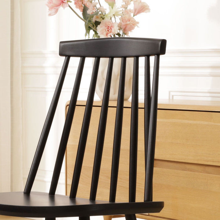 Fameg Filou Houten Spijlenstoel Zwart