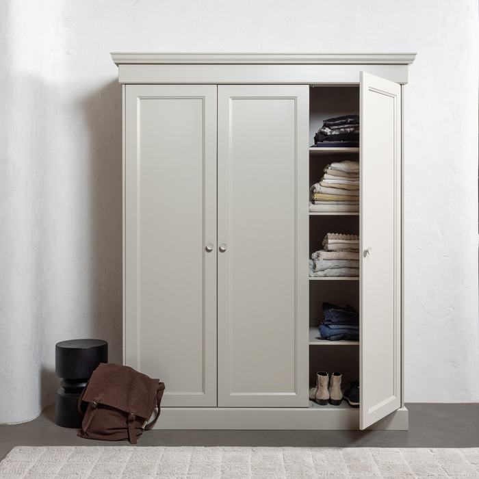 WOOOD Tuve Bijzettafel - Hout - Bruin|Zwart - 45x30x30