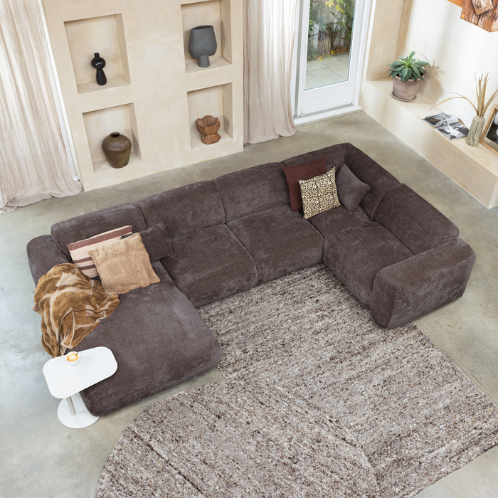 WOOOD Lia Bijzettafel - Metaal - Dust - 50x50x38