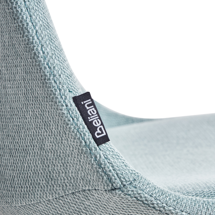 Beliani - DAKOTA - Eetkamerstoel set van 2 - Mintgroen - Polyester