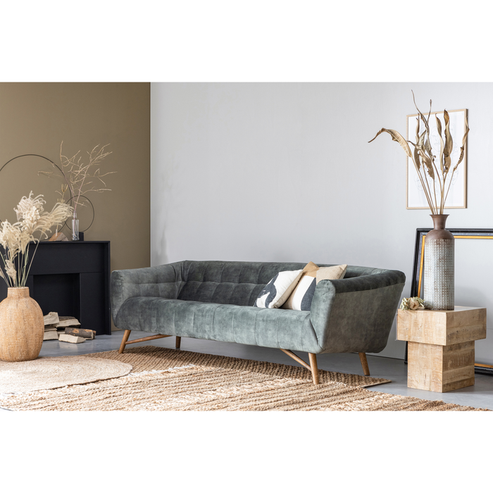 WOOOD Balk Too Salontafel - Hout - Naturel - 50x50x35