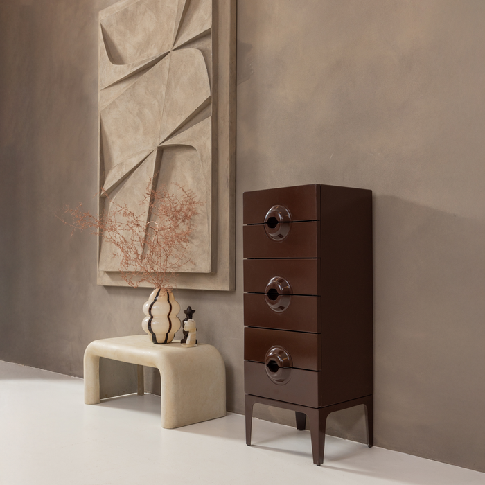 WOOOD Stani Salontafels - Naturel - Set van 2