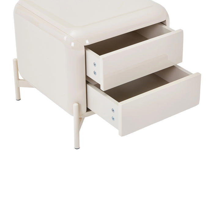 by fonQ Glinta Nachtkastje - Crème