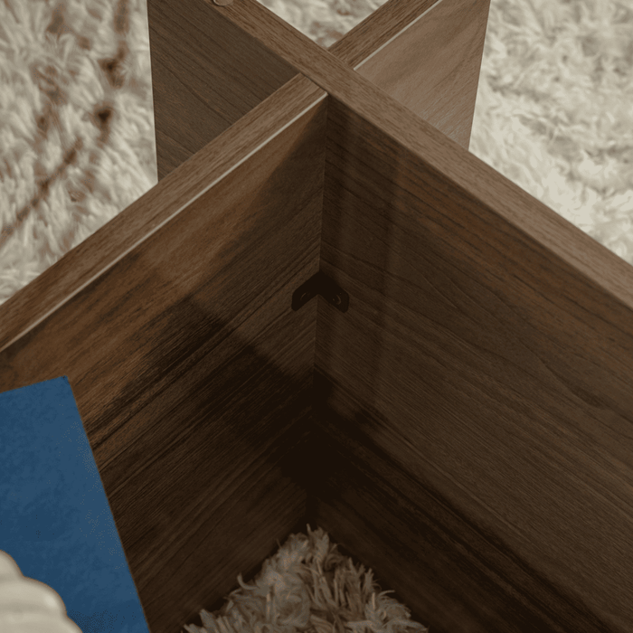 Calicosy - Salontafel met glazen blad L105 cm - NOAH