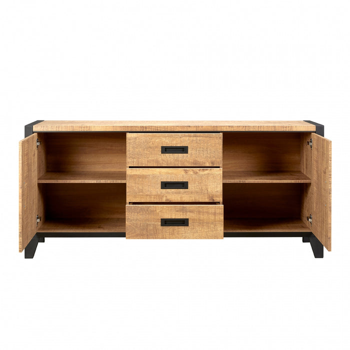 Dressoir Tilburg - Hout - Mango|Hout - Naturel - MDF