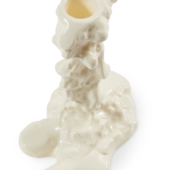 POLSPOTTEN Drip Kandelaar S - Wit