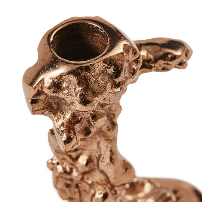 POLSPOTTEN Drip Kandelaar S - Lichtroze