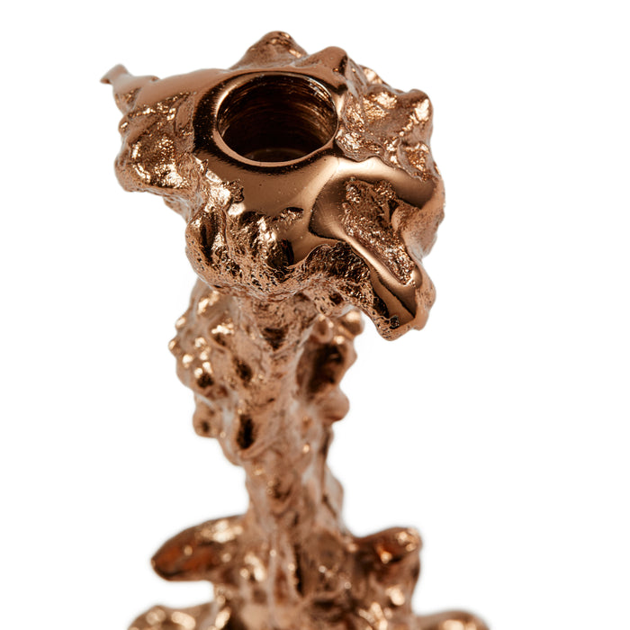 POLSPOTTEN Drip Kandelaar L - Lichtroze