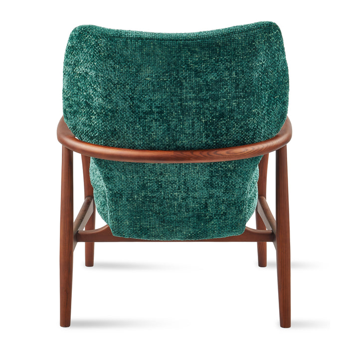 POLSPOTTEN Peggy Loungestoel - Donkergroen