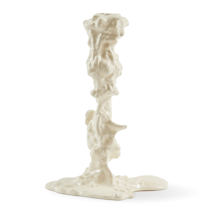 POLSPOTTEN Drip Kandelaar L - Wit