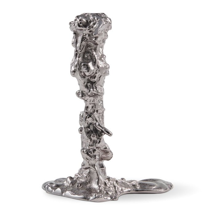 POLSPOTTEN Drip Kandelaar L - Donkergrijs