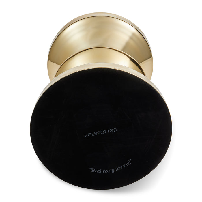 POLSPOTTEN Zig Zag Bijzettafel - Goud