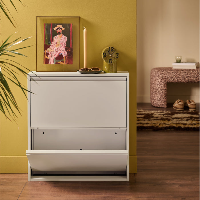 by fonQ Klip Schoenenkast - 2 Vakken - Cashmere