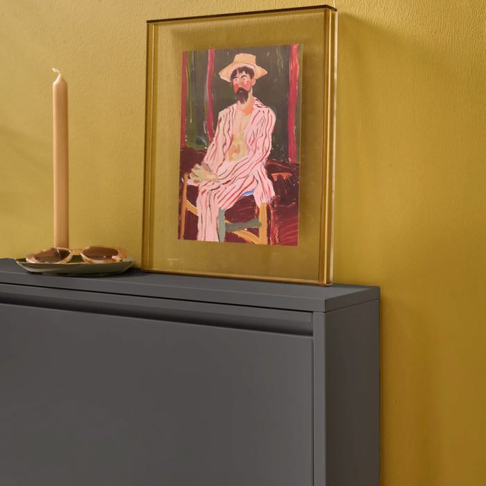 by fonQ Klip Schoenenkast - 3 Vakken - Zwart