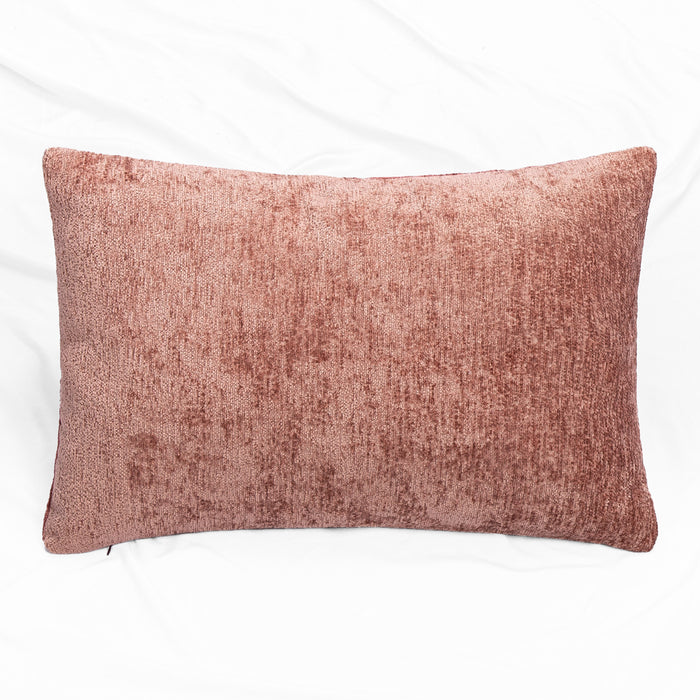 by fonQ Groove Sierkussen Set van 2 - Aubergine