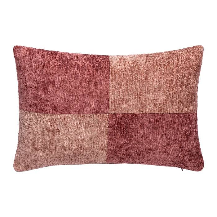 by fonQ Groove Sierkussen Set van 2 - Aubergine