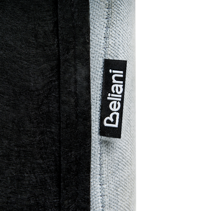 Beliani-BLAGNAC-Bed met opbergruimte-Lichtblauw-180 x 200 cm-Stof