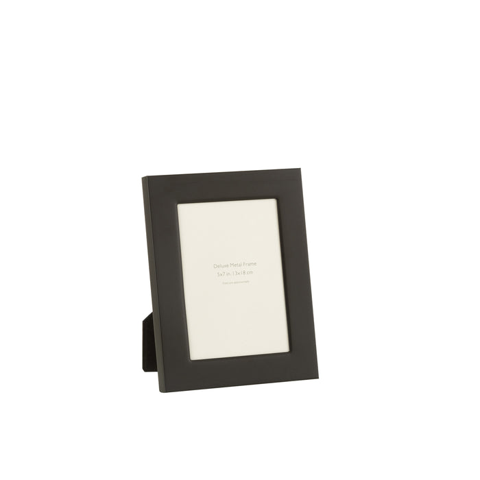 J-Line fotolijst Brede Boord - metaal - zwart - medium - 2 s