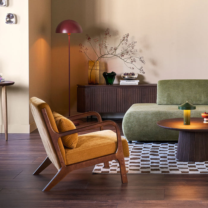 by fonQ Wise Fauteuil - Walnoot - Fennelseed