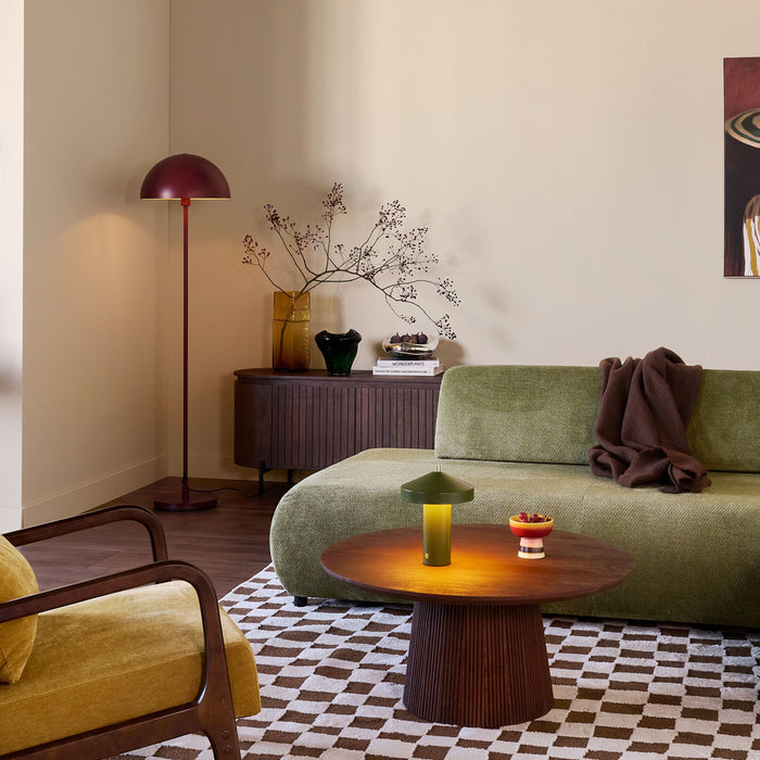 by fonQ Grand Tv-Meubel Tabacco Mangohout - B 210 cm