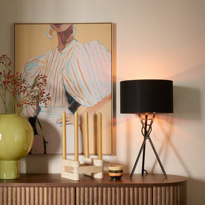 by fonQ Rivel Tafellamp - Zwart