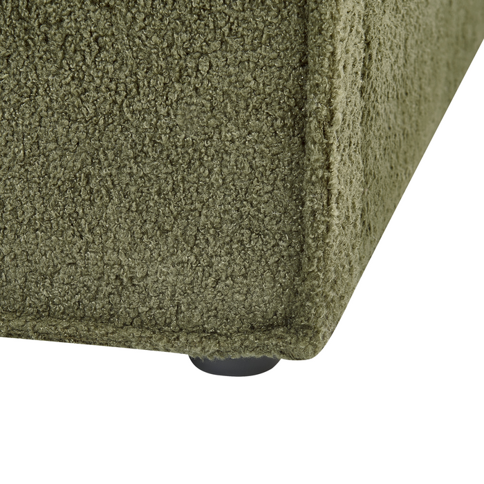 Beliani-MOISSAC-Tweepersoonsbed-Donkergroen-160 x 200 cm-Polyester