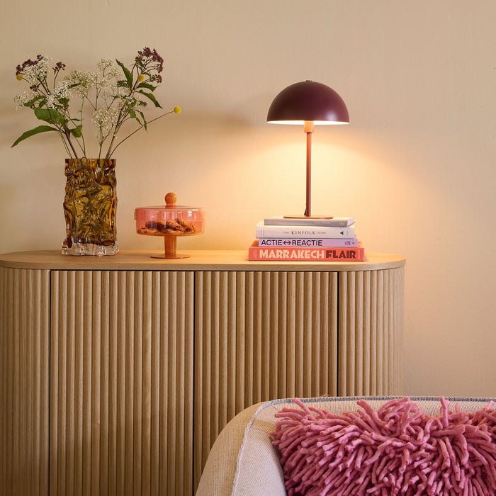 by fonQ Bloop Tafellamp - Rood