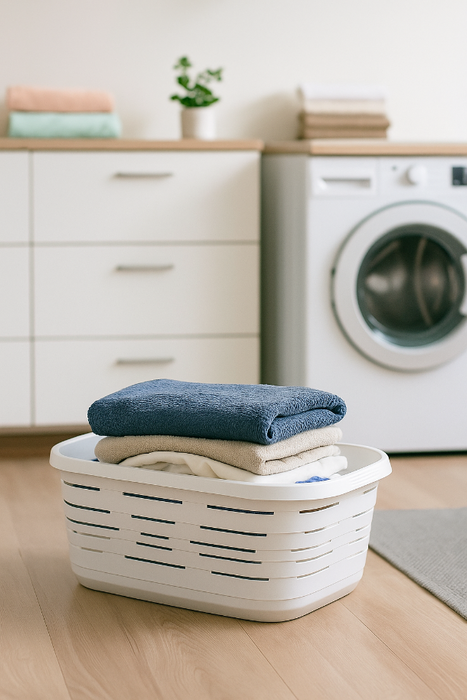 M-Home - Signature - Wasmand - 48 L - 64 x 43 x 26 cm - Wit