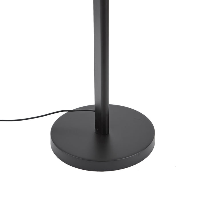 QAZQA Design vloerlamp zwart incl. LED dimbaar - Rolla