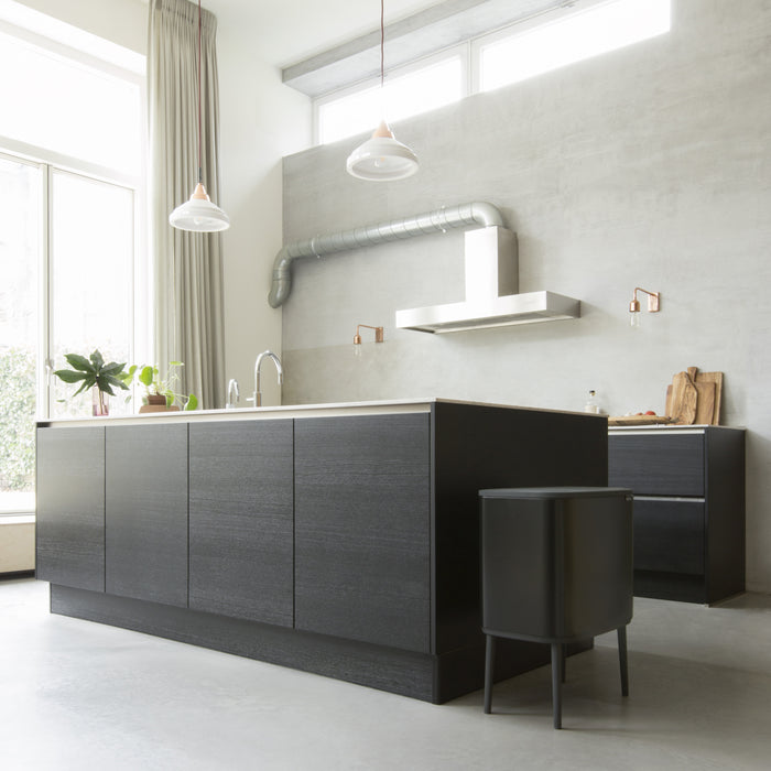 Brabantia Bo Touch Bin Afvalemmer 11 + 23 L - Zwart