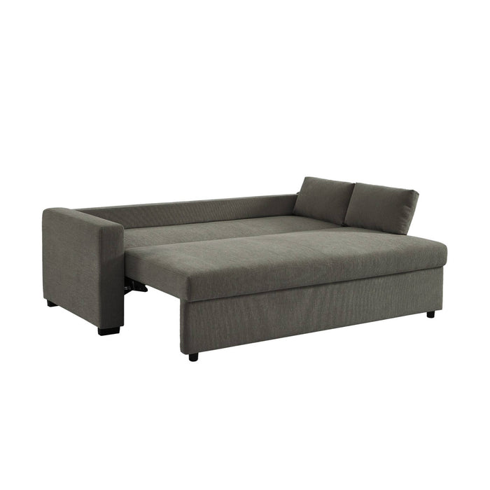 sweeek - Driezits slaapbank in chenille stof