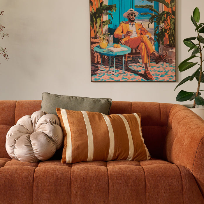 by fonQ Stria Sierkussen 40 x 60 cm - Terra